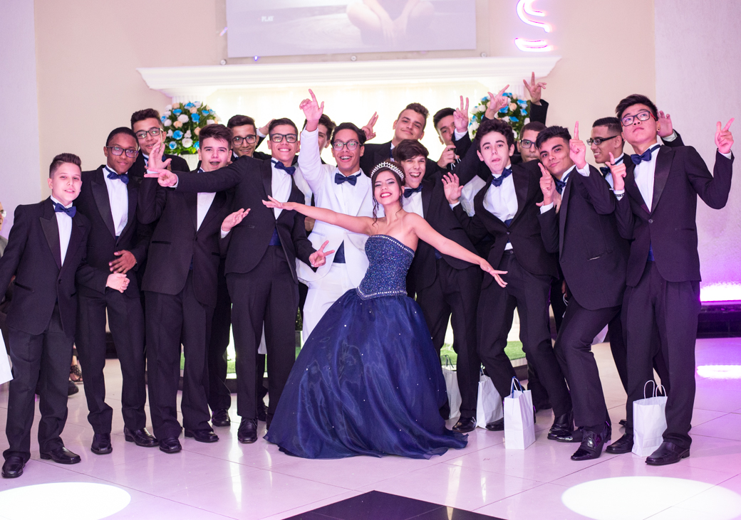 Aniversário 15 anos Debutante Sandra Buffet Kristal Fotografia