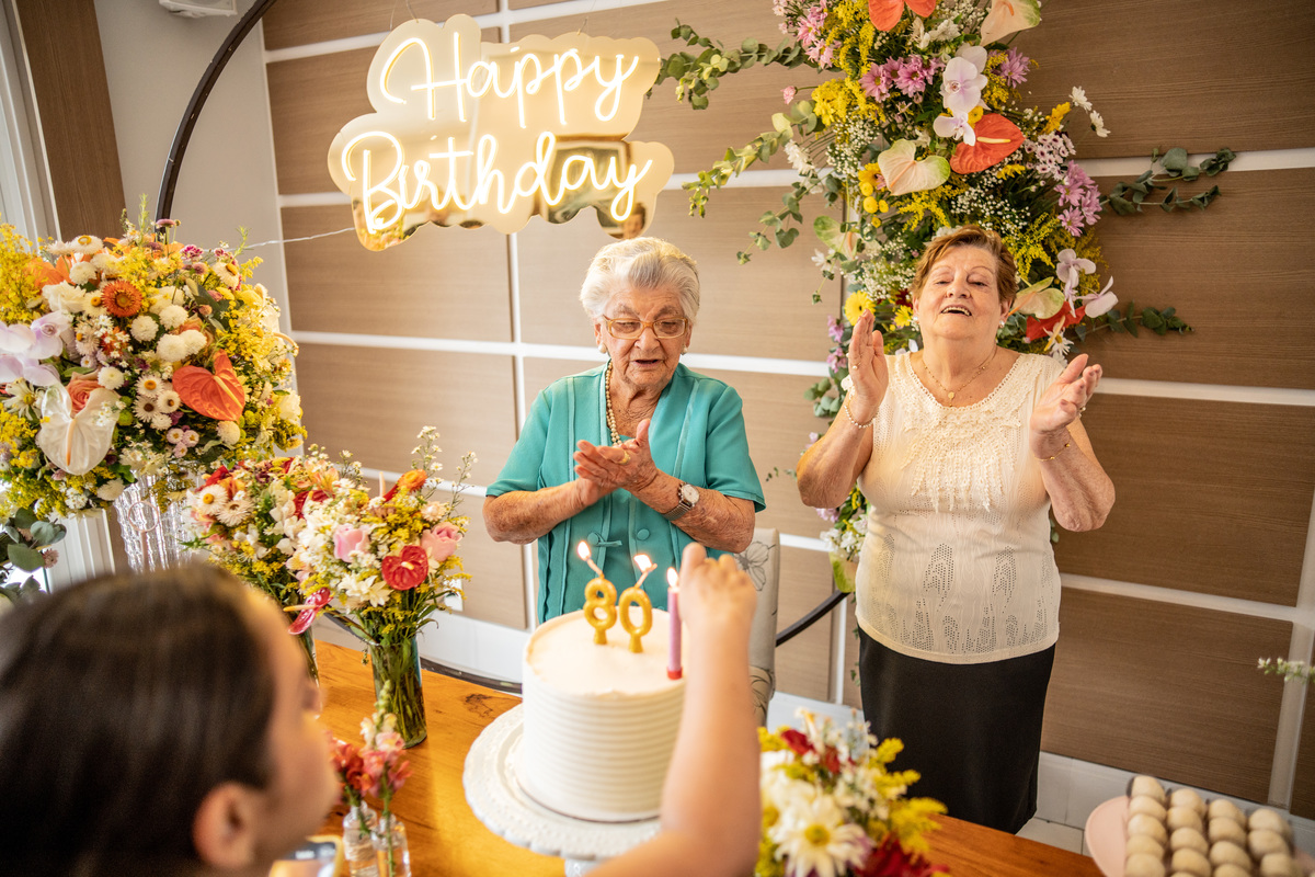 Aniversário 80 anos Dirce davimartins davi martins