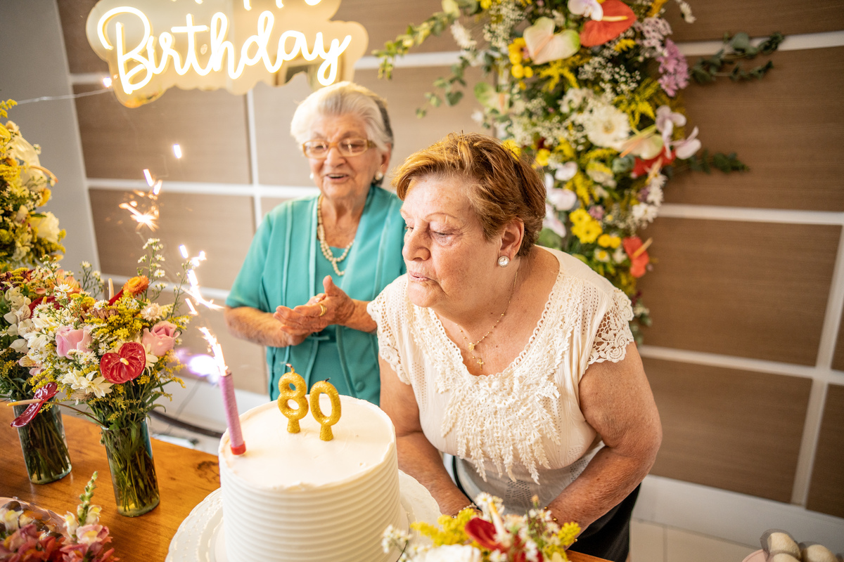 Aniversário 80 anos Dirce davimartins davi martins