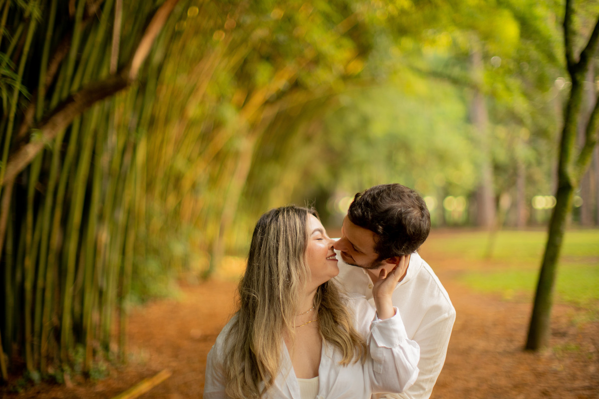 Ensaio pré wedding Rafael e Taciana Ibirapuera - SP
