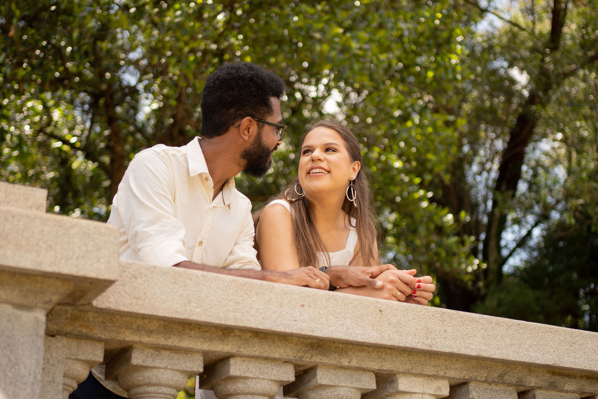 Museu Ipiranga - SP Ensaio pré wedding Artur e Karen