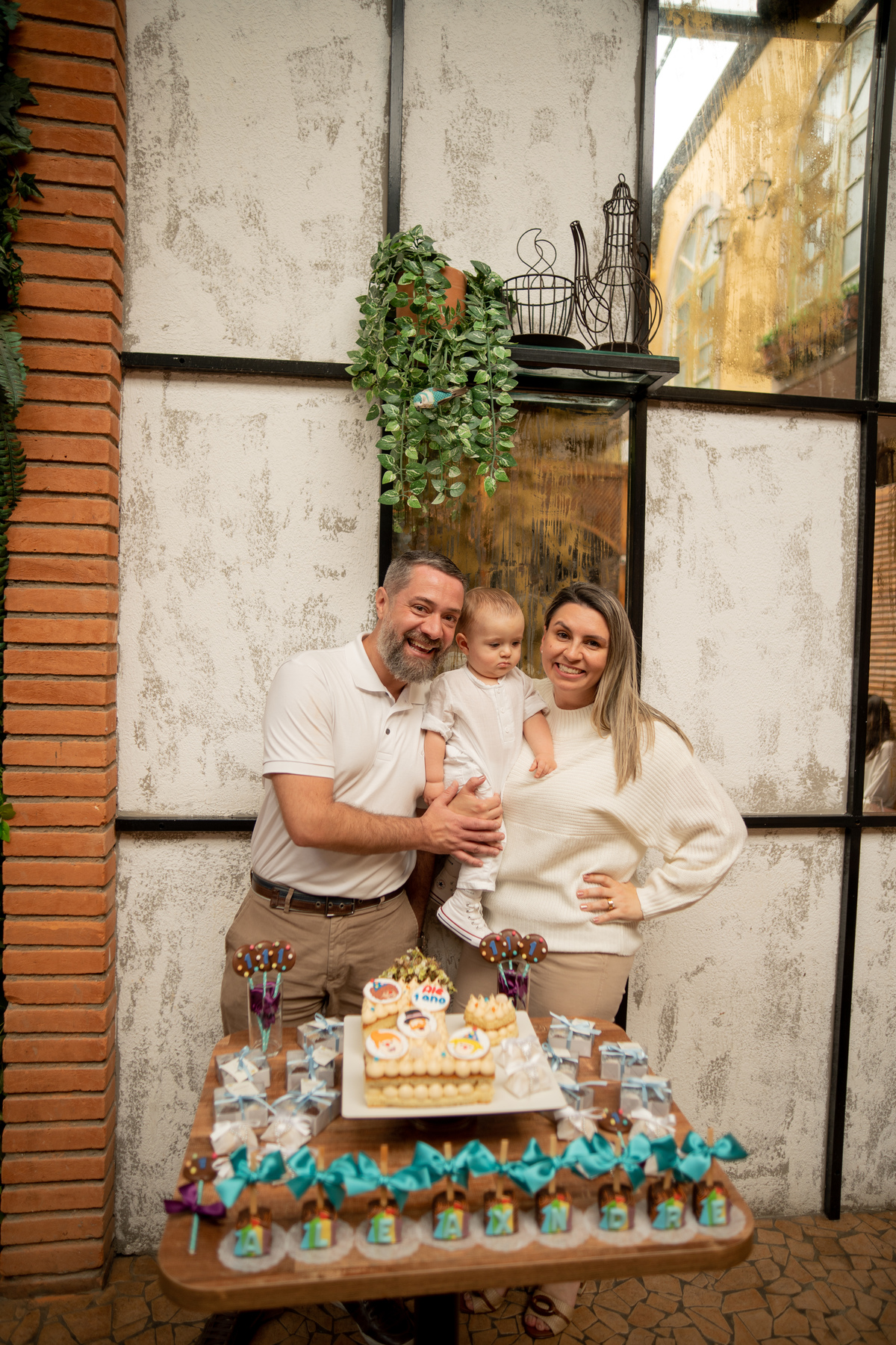 Batizado e aniversário Alexandre