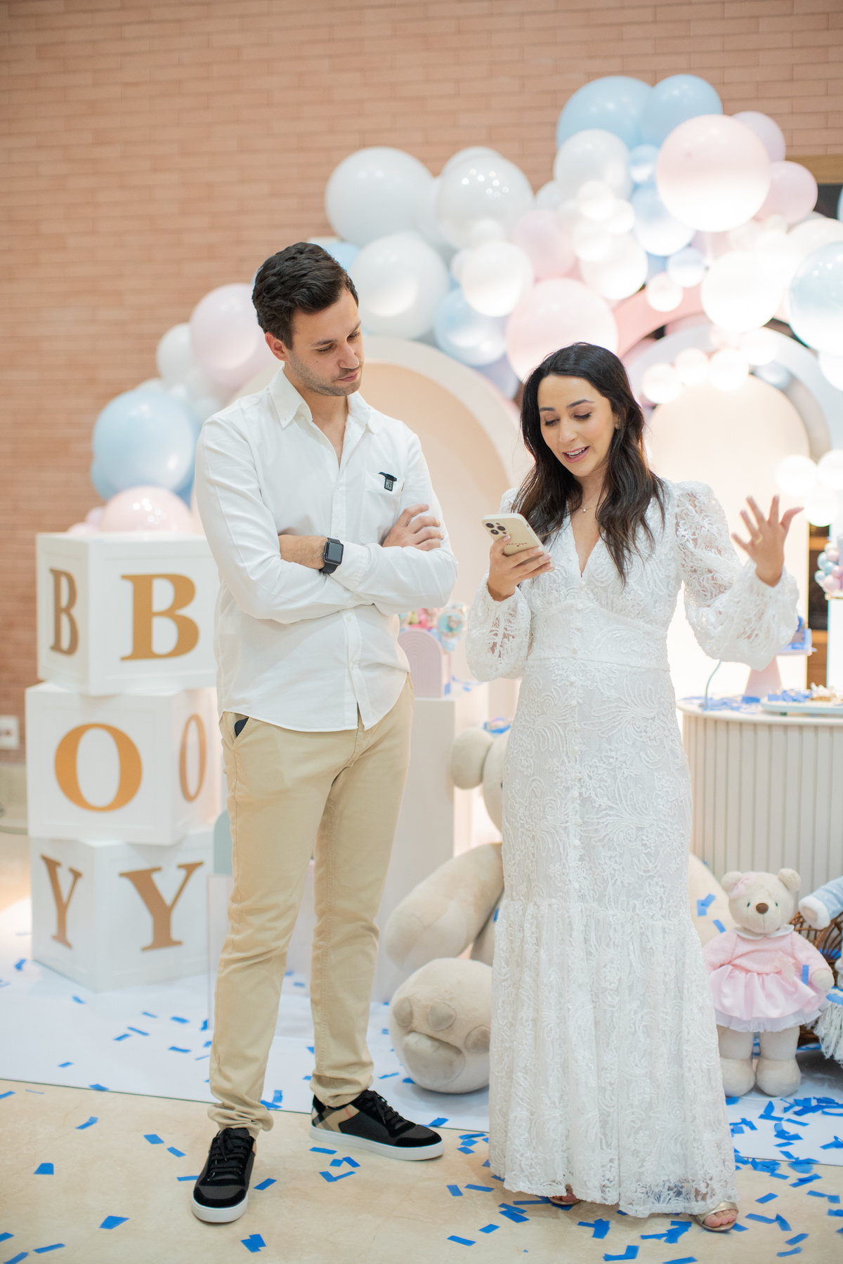 Chá revelação Vanessa e André