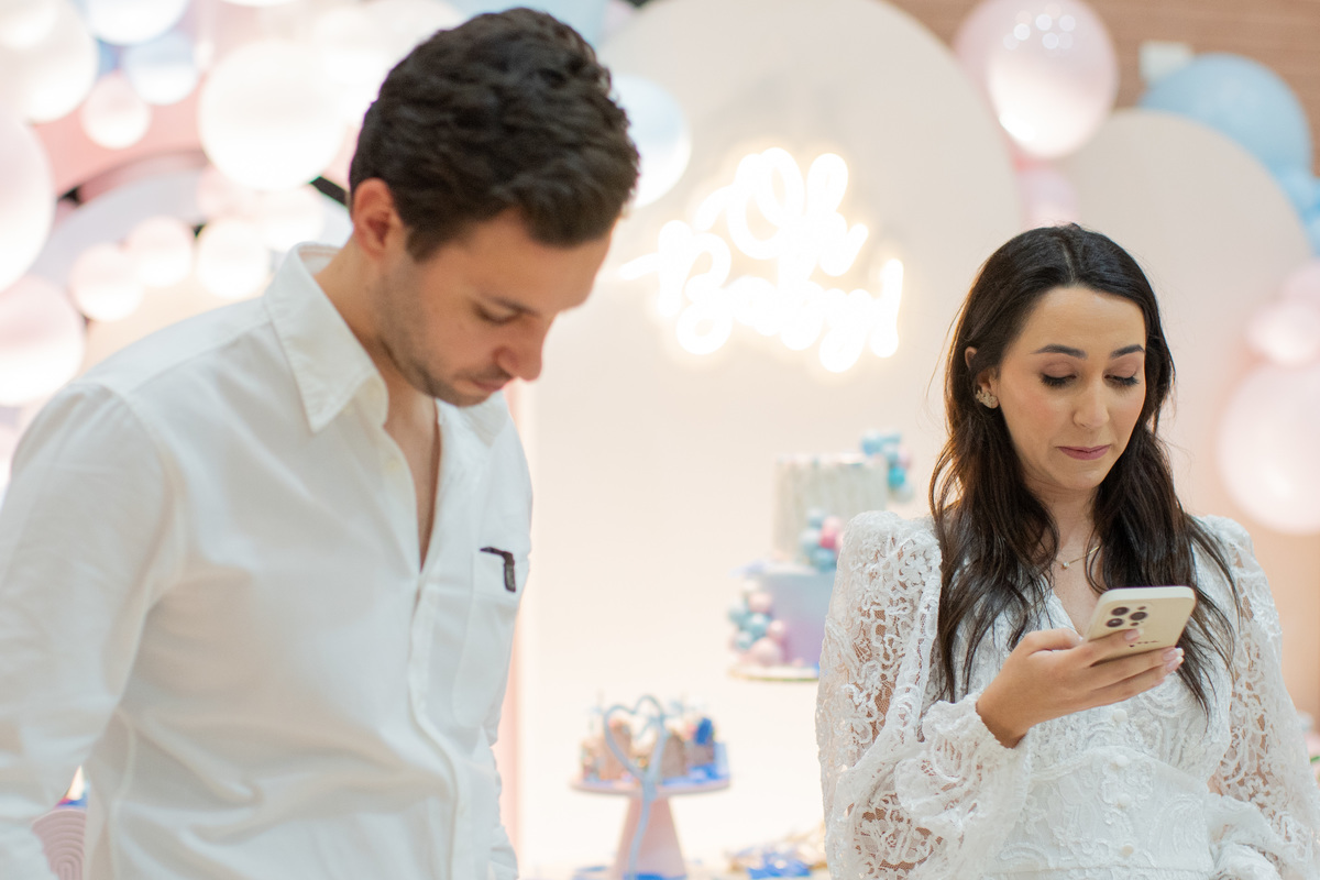 Chá revelação Vanessa e André