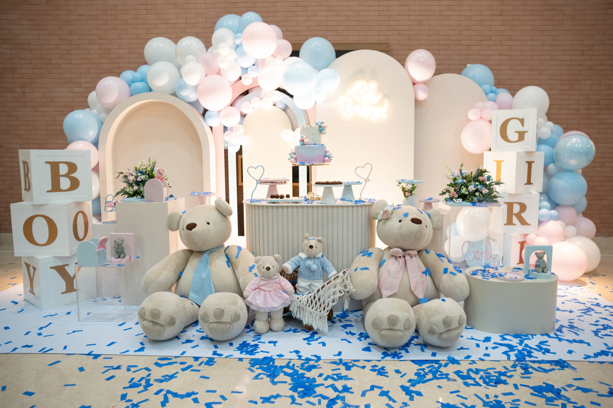 Chá revelação Vanessa e André