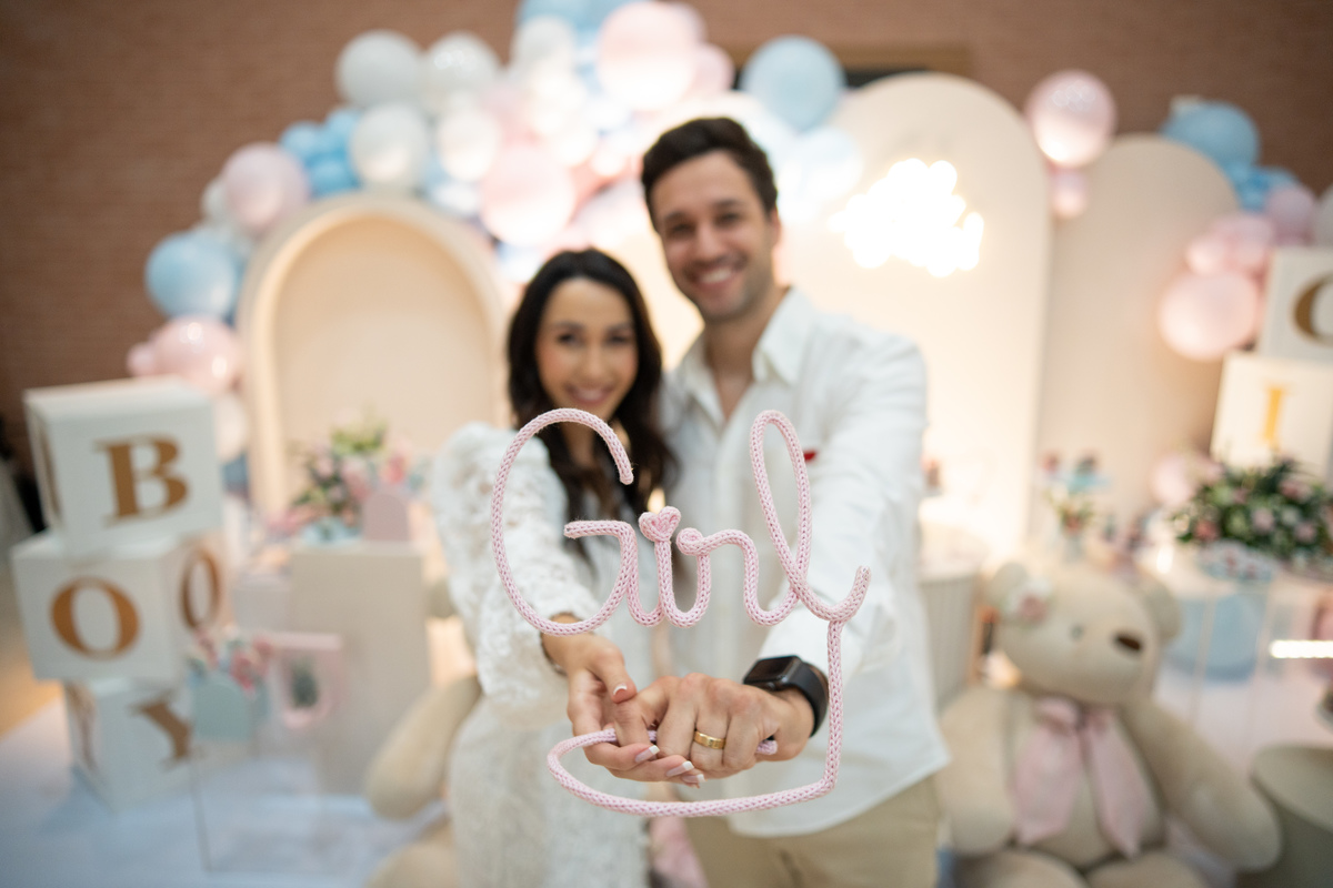 Chá revelação Vanessa e André