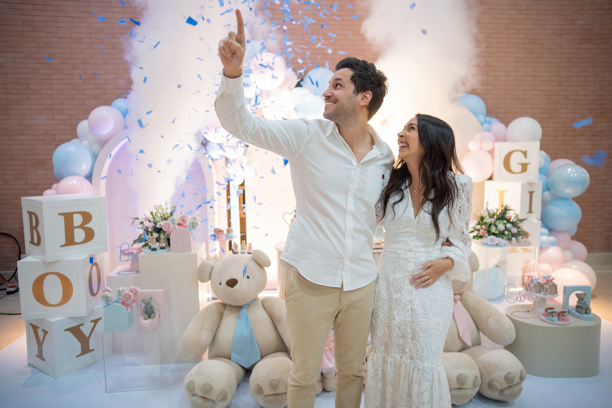 Chá revelação Vanessa e André