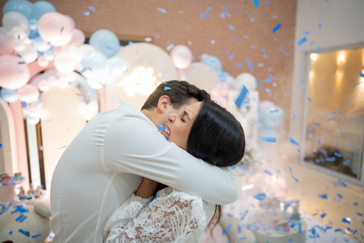 Chá revelação Vanessa e André