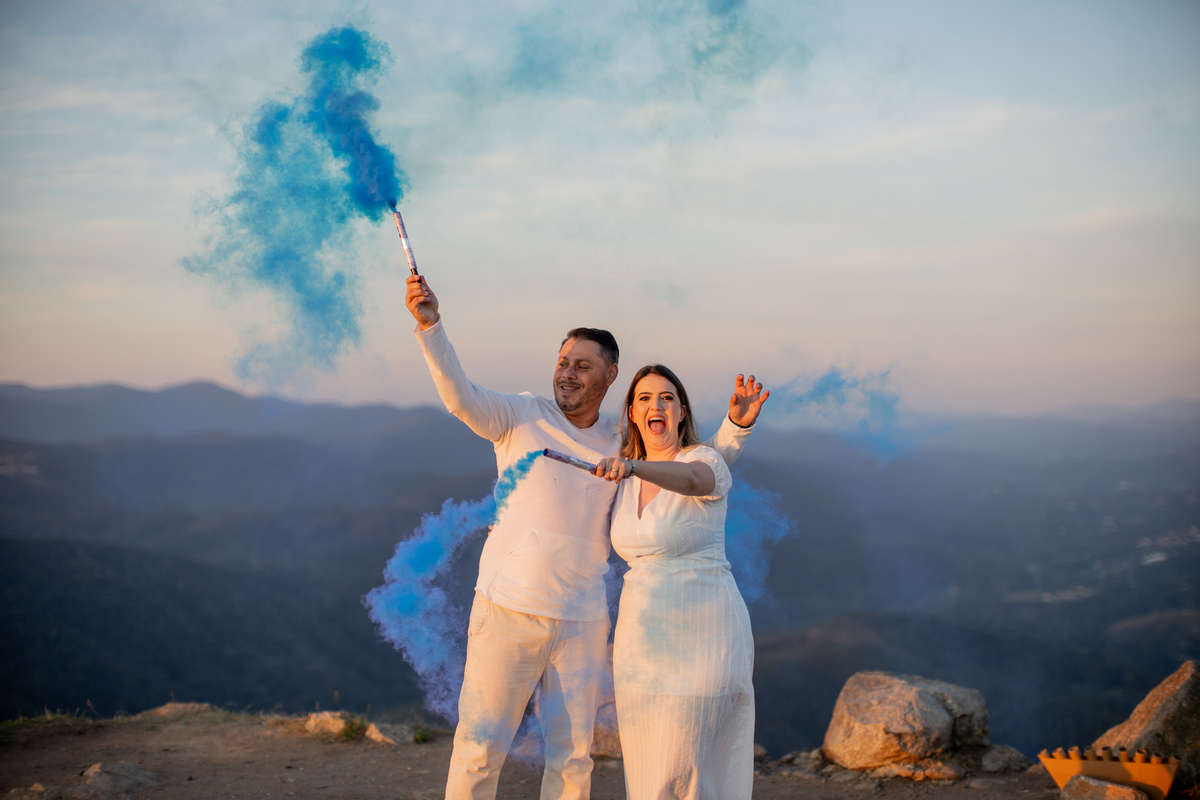 Chá revelação Bia e Ueliton