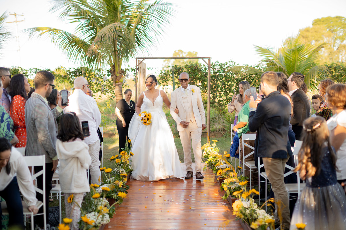 Casamento Douglas e Bethânia Espaço Guaicara - Cosmópolis - SP