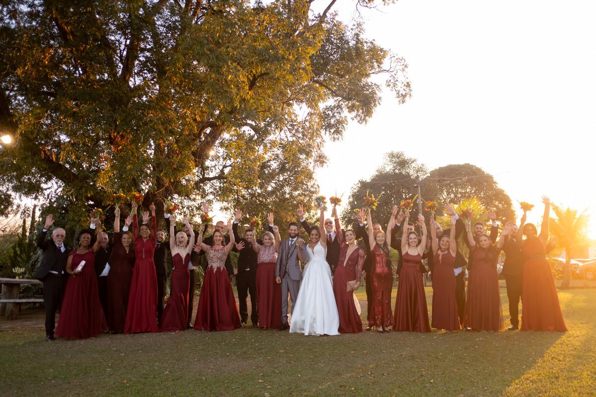Casamento Douglas e Bethânia Espaço Guaicara - Cosmópolis - SP