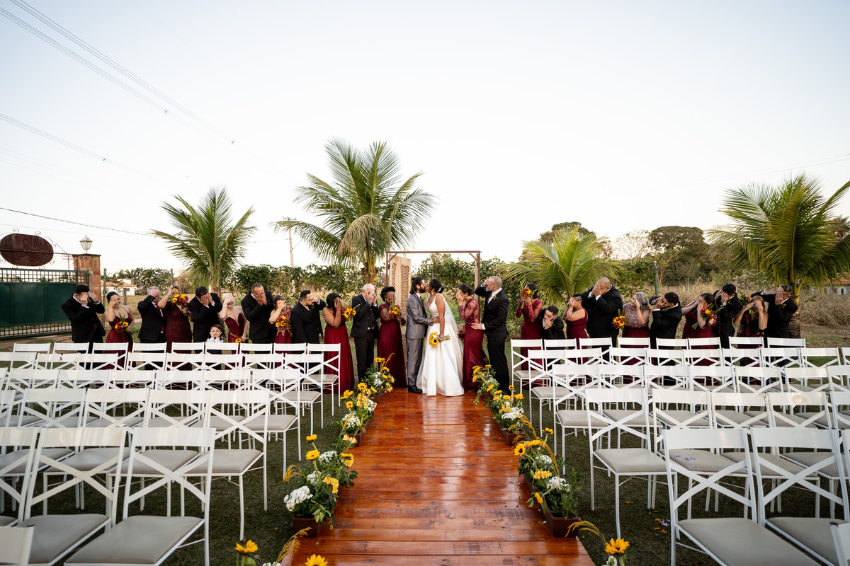 Casamento Douglas e Bethânia Espaço Guaicara - Cosmópolis - SP