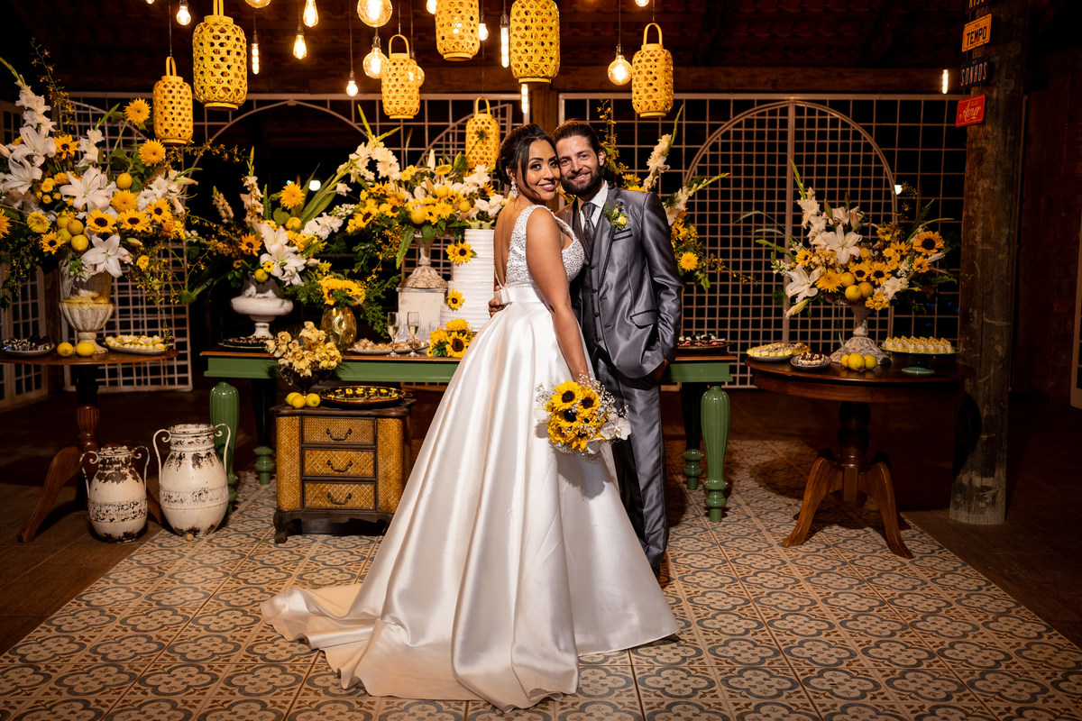 Casamento Douglas e Bethânia Espaço Guaicara - Cosmópolis - SP