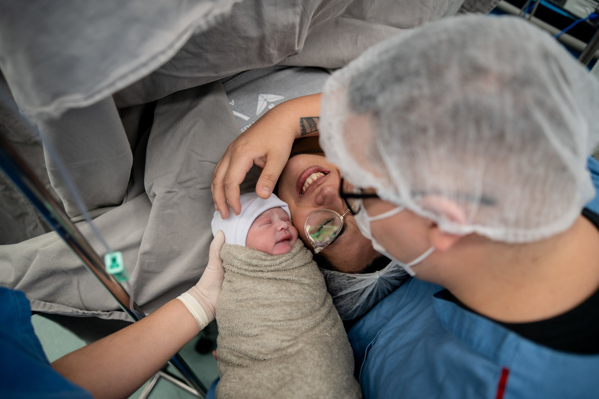 Nascimento (parto) do João Pedro