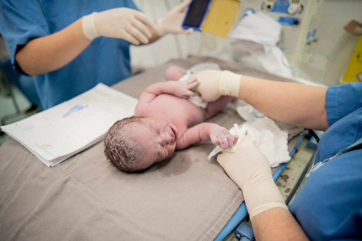 Nascimento (parto) do João Pedro