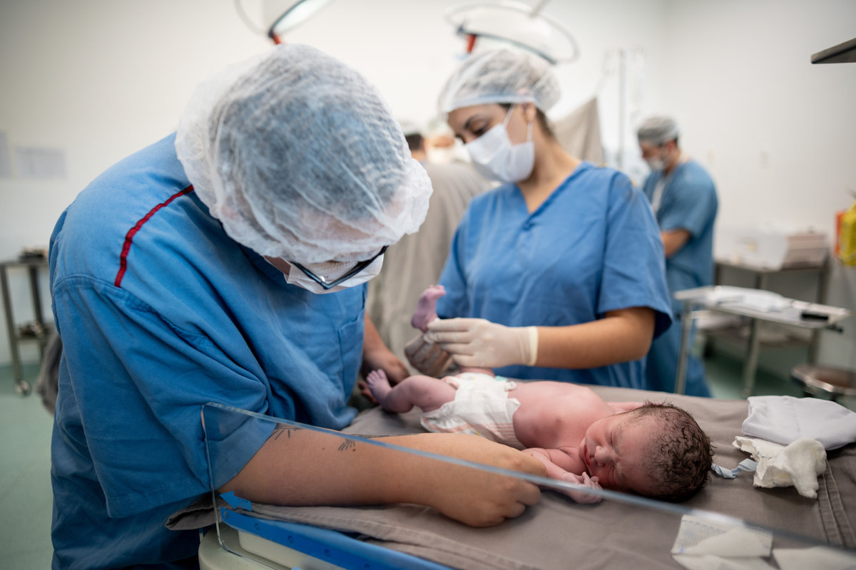 Nascimento (parto) do João Pedro