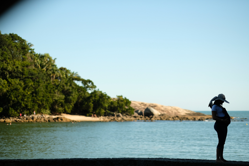 gestacao gestante Heloisa Felipe a Espera de Pietra praia sessao ensaio