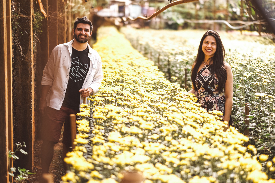 Ensaio pré casamento Carol e Daniel holambra fotografia davimartins