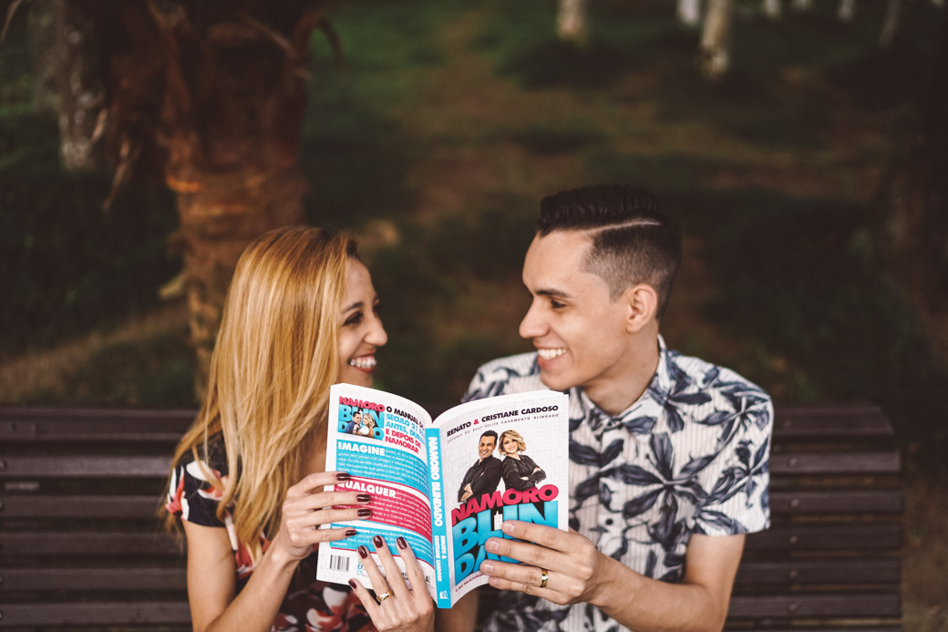Ensaio pré casamento Danilo e Thays jardim botanico