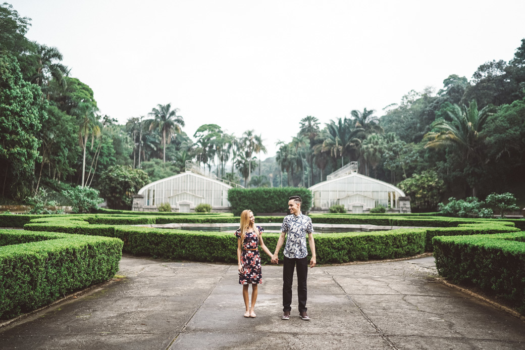 Ensaio pré casamento Danilo e Thays jardim botanico