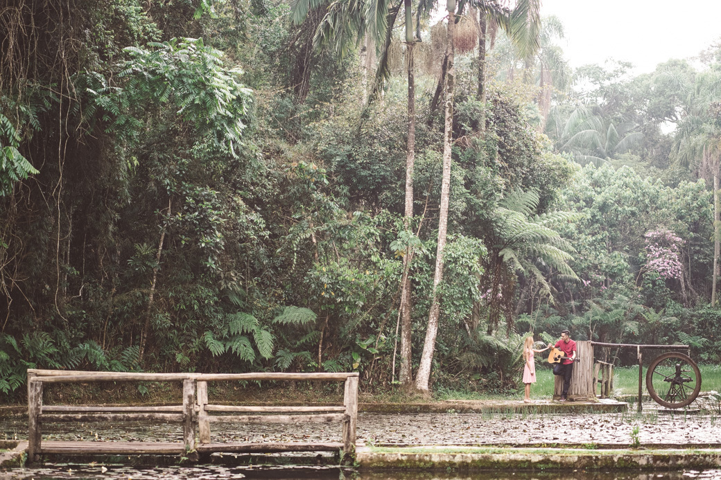 Ensaio pré casamento Danilo e Thays jardim botanico
