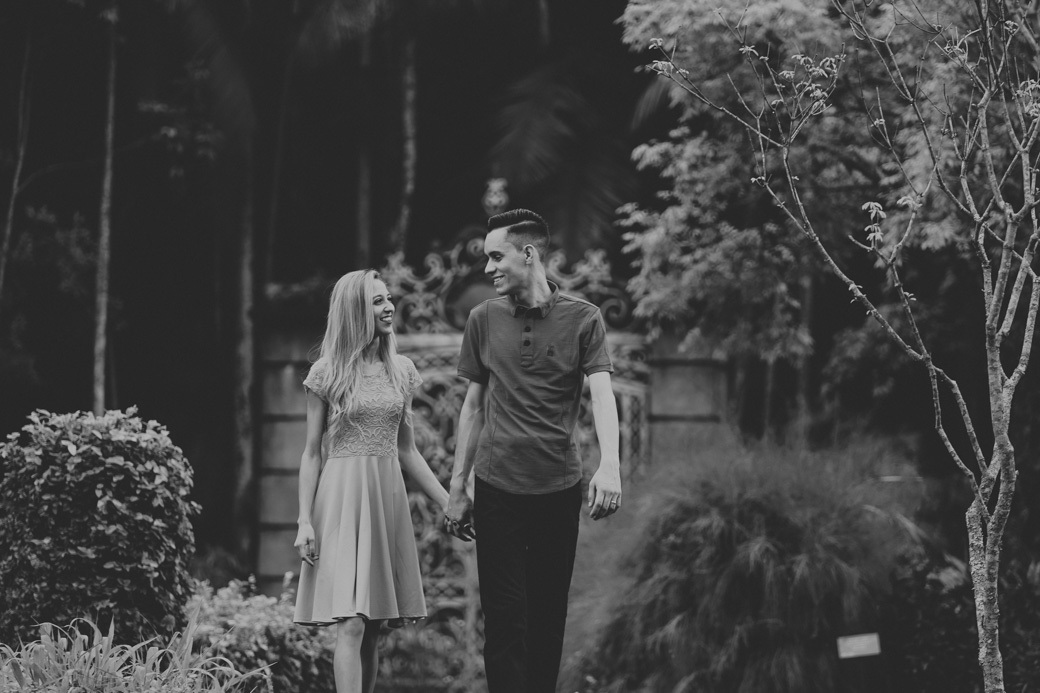 Ensaio pré casamento Danilo e Thays jardim botanico