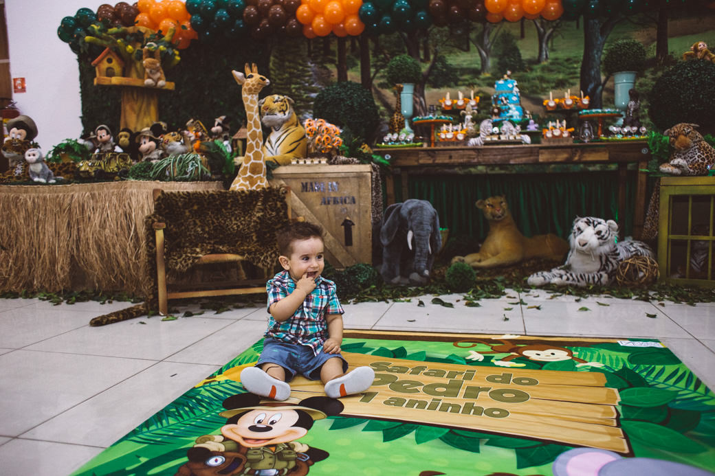 Aniversário 1 ano Pedro Espaço kids