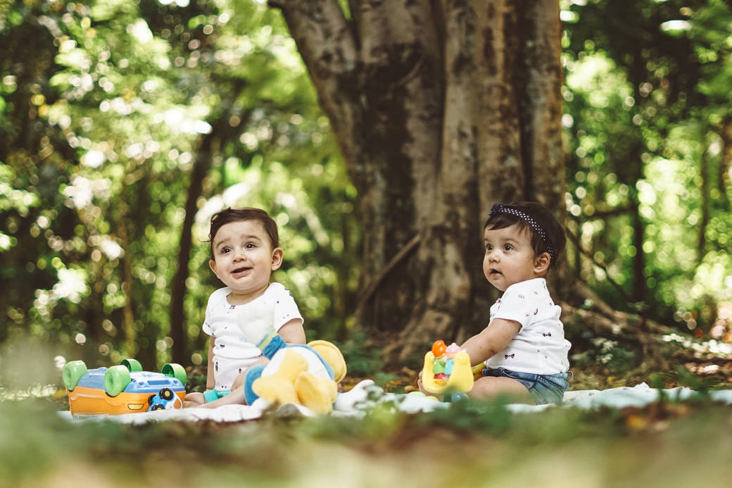 Acompanhamento - 9 meses de Giovanna e Lucca
