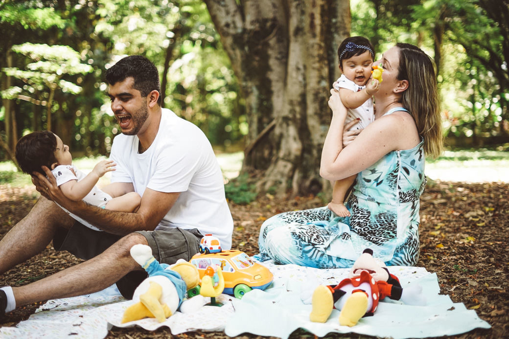 Acompanhamento - 9 meses de Giovanna e Lucca