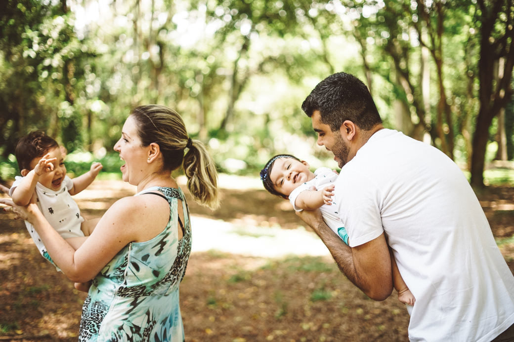 Acompanhamento - 9 meses de Giovanna e Lucca