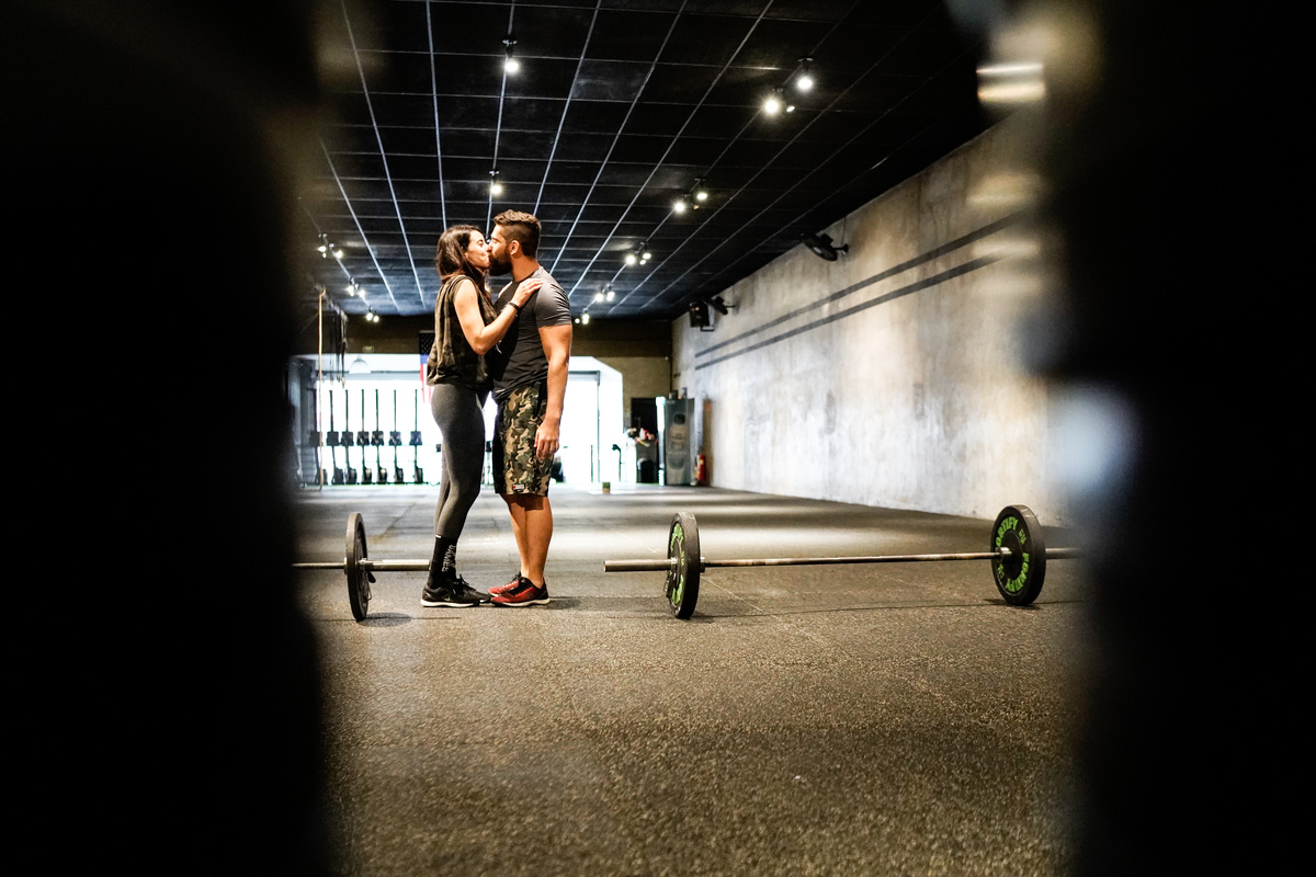 ensaio pre casamento wedding rafael sabrina academia crossfit