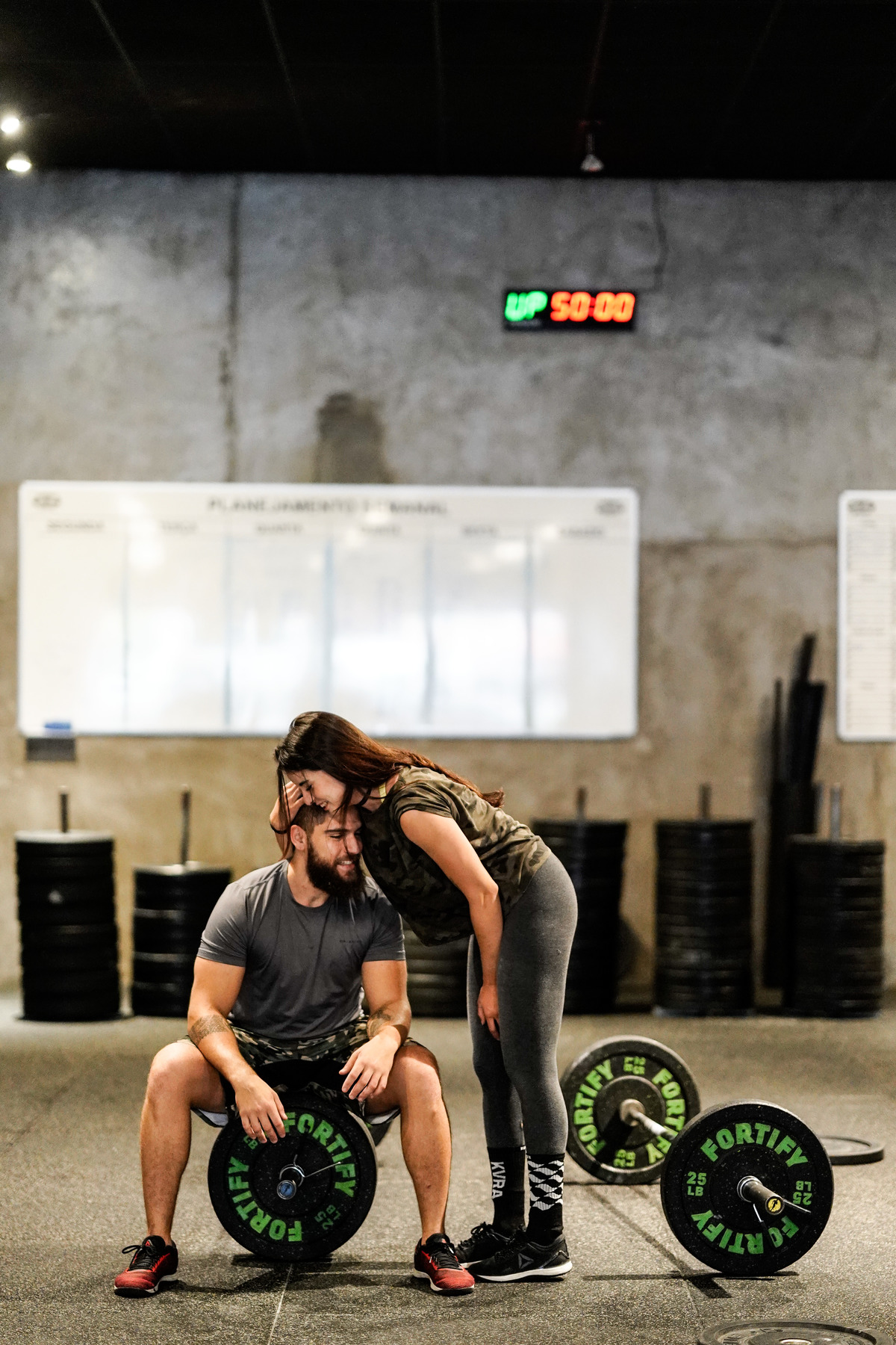 ensaio pre casamento wedding rafael sabrina academia crossfit