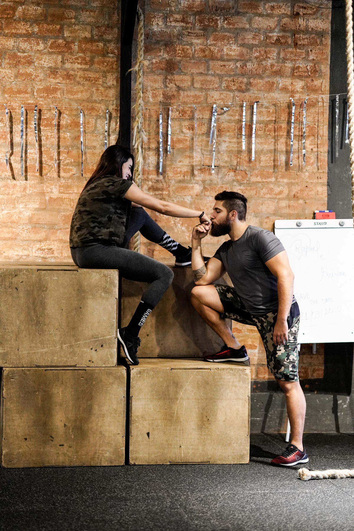 ensaio pre casamento wedding rafael sabrina academia crossfit