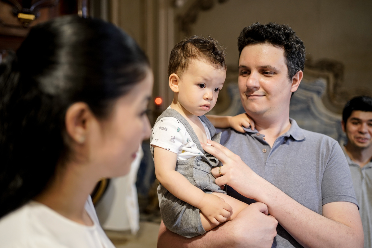 batizado Felipe capela da puc davi martins