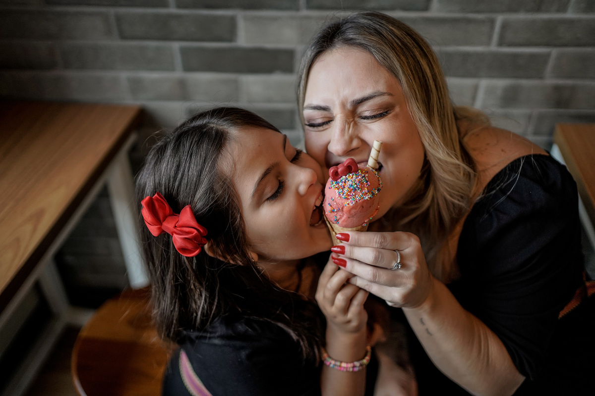 ensaio mãe filha leticia luiza Hello Kitty davi martins