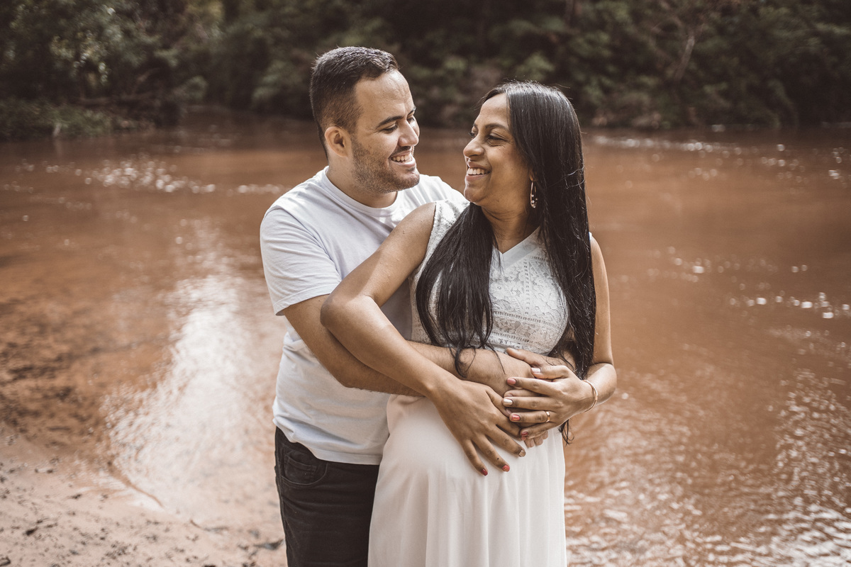 ensaio gestante Cida Mário Ester Cachoeira davi martins