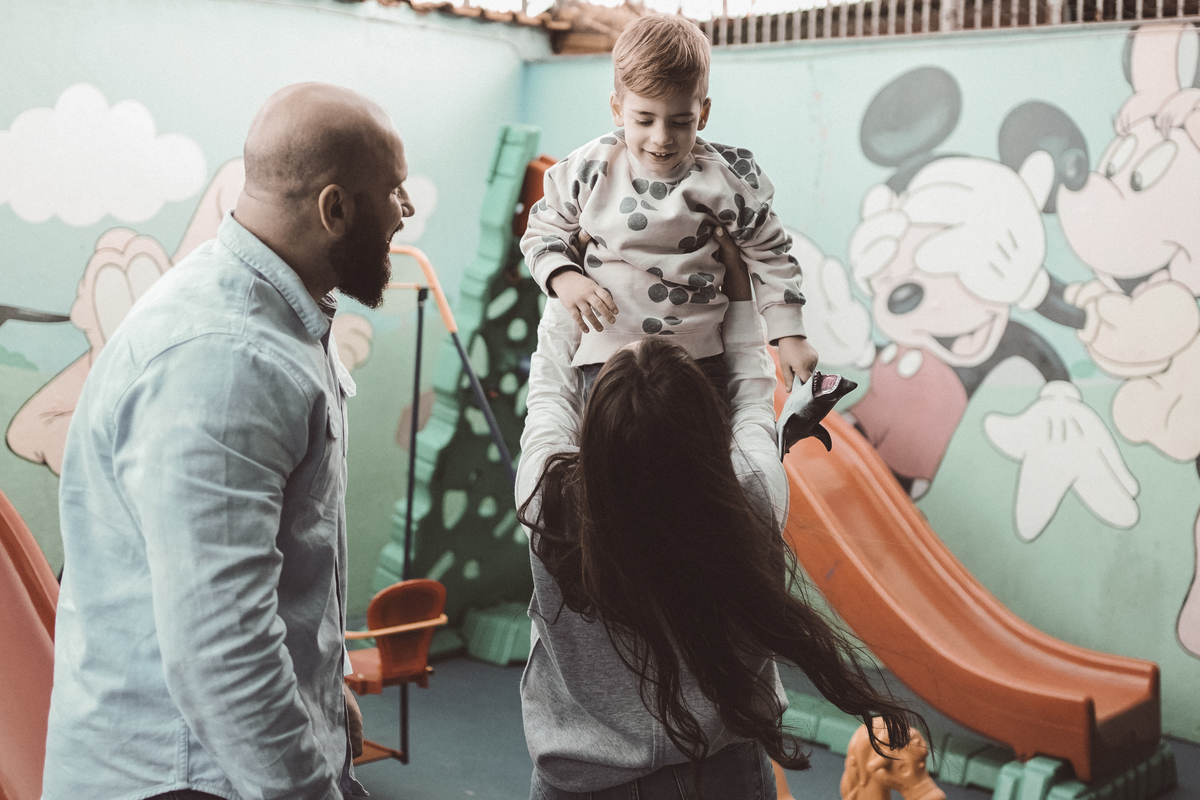 aniversário 3 anos Pedro Natany Rafael Davi martins davimartins tema tubarão