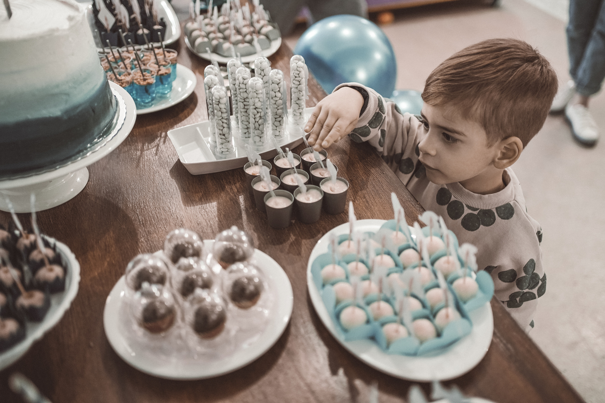 aniversário 3 anos Pedro Natany Rafael Davi martins davimartins tema tubarão