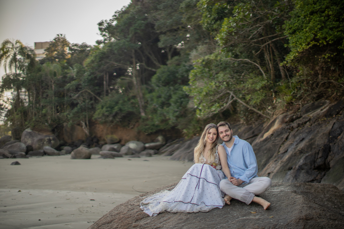 ensaio pré wedding Luiz e Priscila riviera praia davimartins