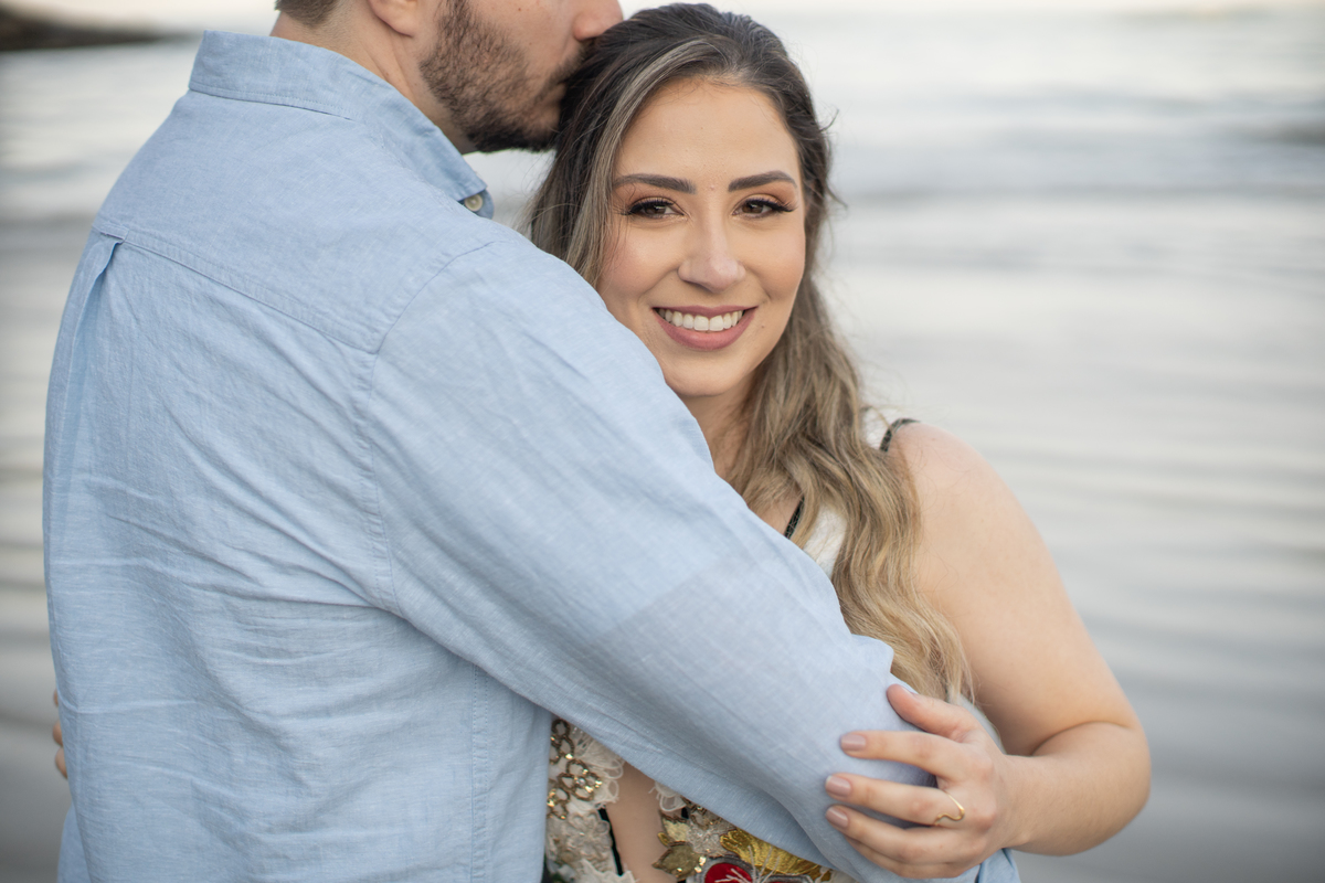 ensaio pré wedding Luiz e Priscila riviera praia davimartins