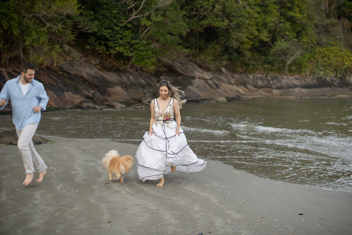 ensaio pré wedding Luiz e Priscila riviera praia davimartins