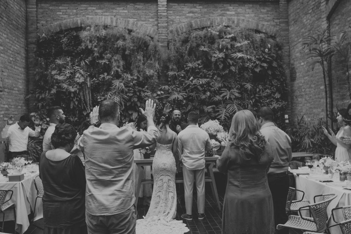 Casamento davimartins Bruno Thais Restaurante Cantaloup