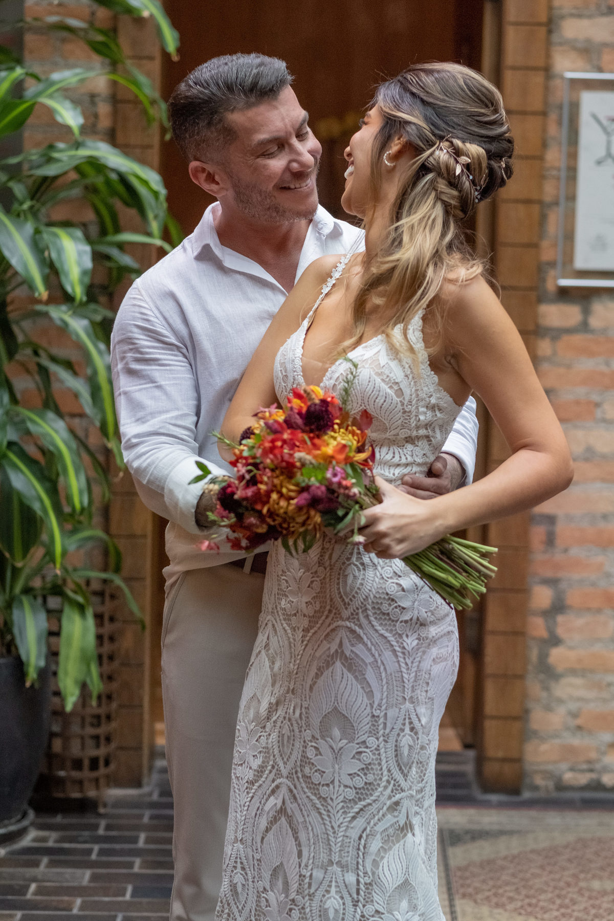 Casamento davimartins Bruno Thais Restaurante Cantaloup