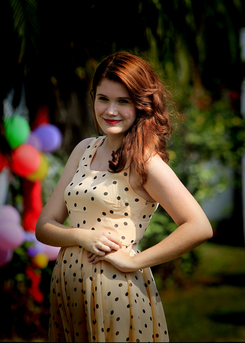 a ruivinha nao ficou atras, linda e com um toque todo especial