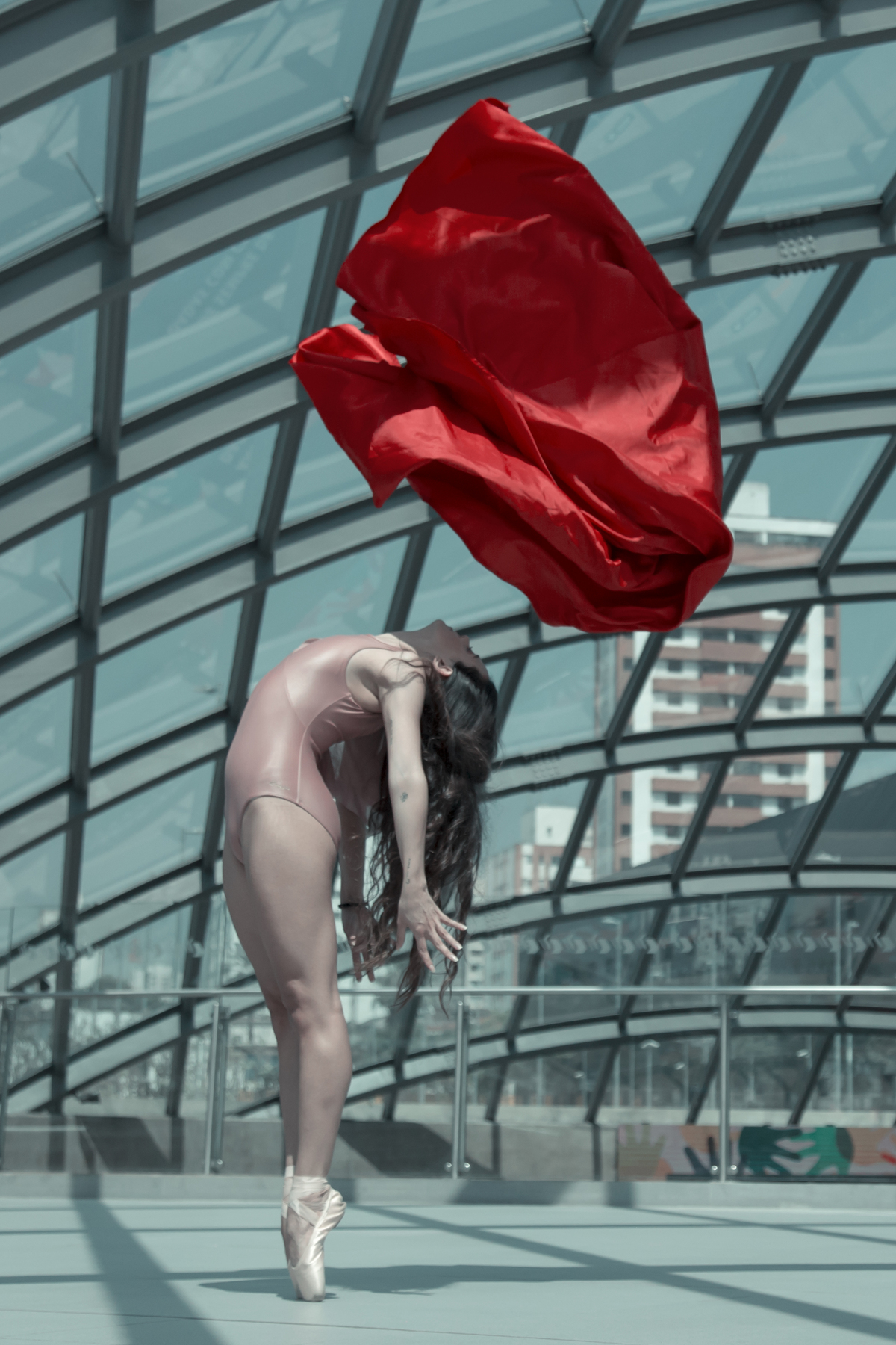 Ensaio fotográfico ballet urbano