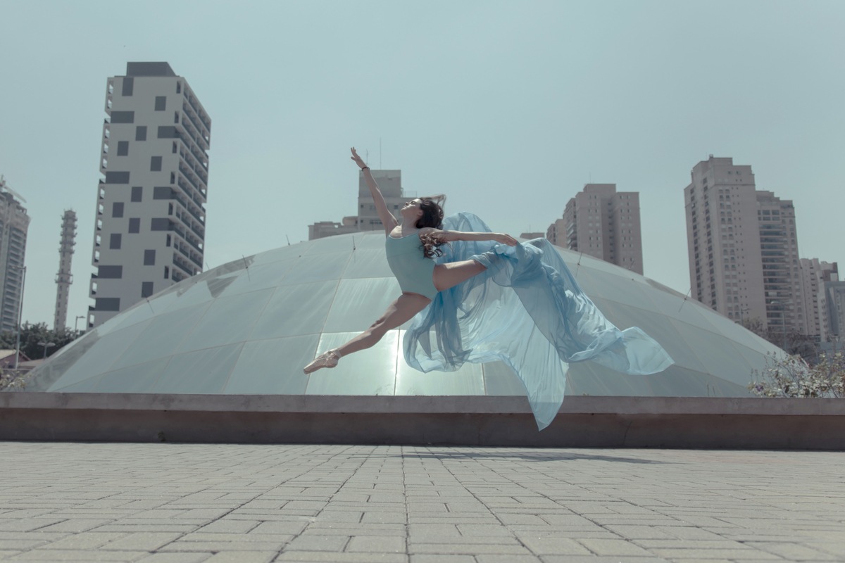 Ensaio fotográfico ballet urbano