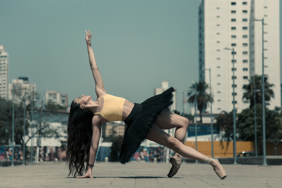 Ensaio fotográfico ballet urbano