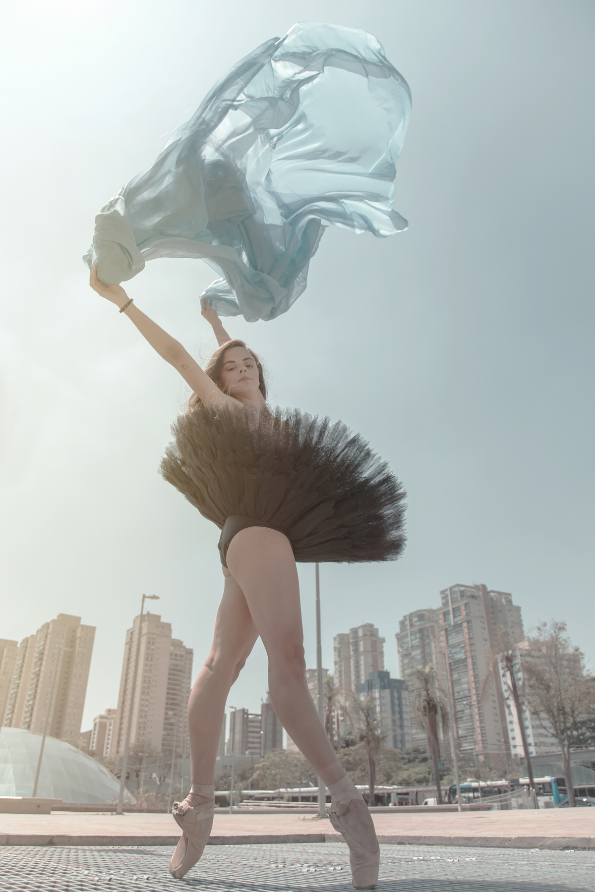 Ensaio fotográfico ballet urbano