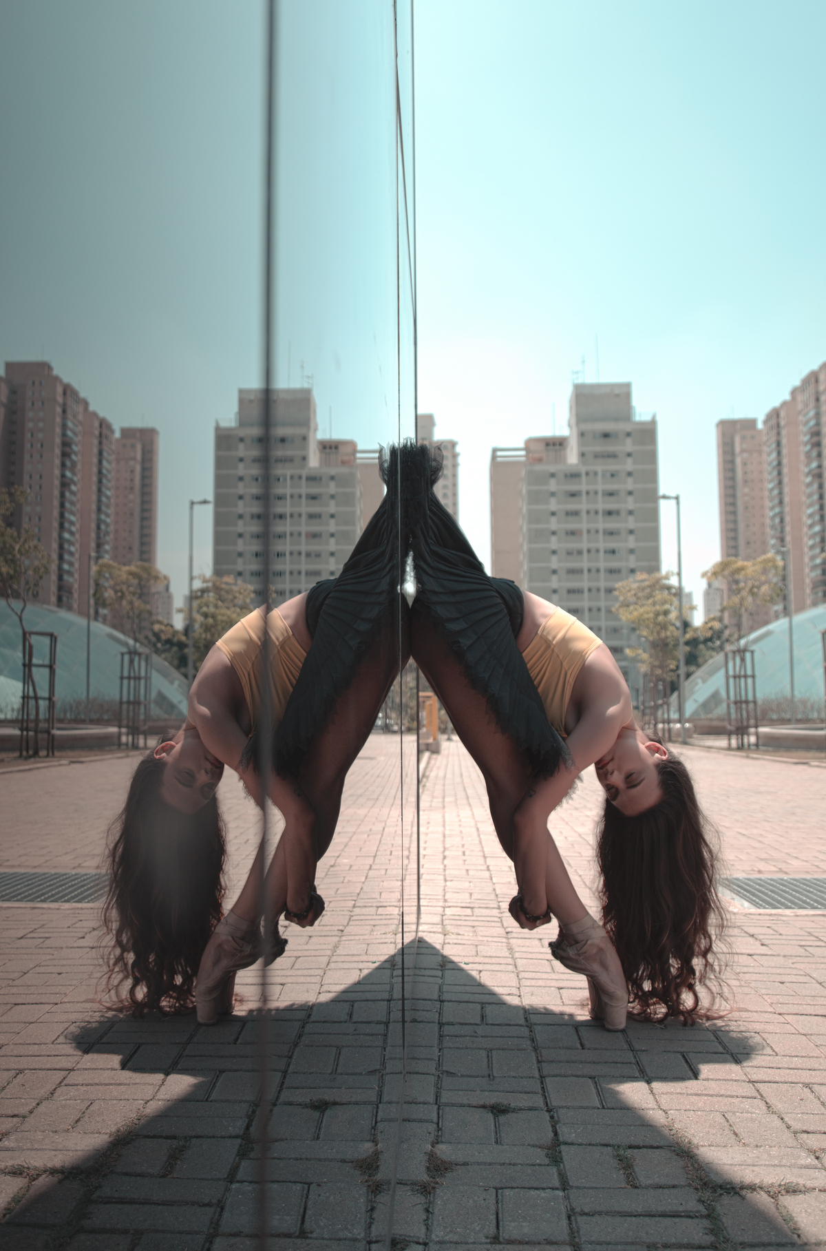 Ensaio fotográfico ballet urbano