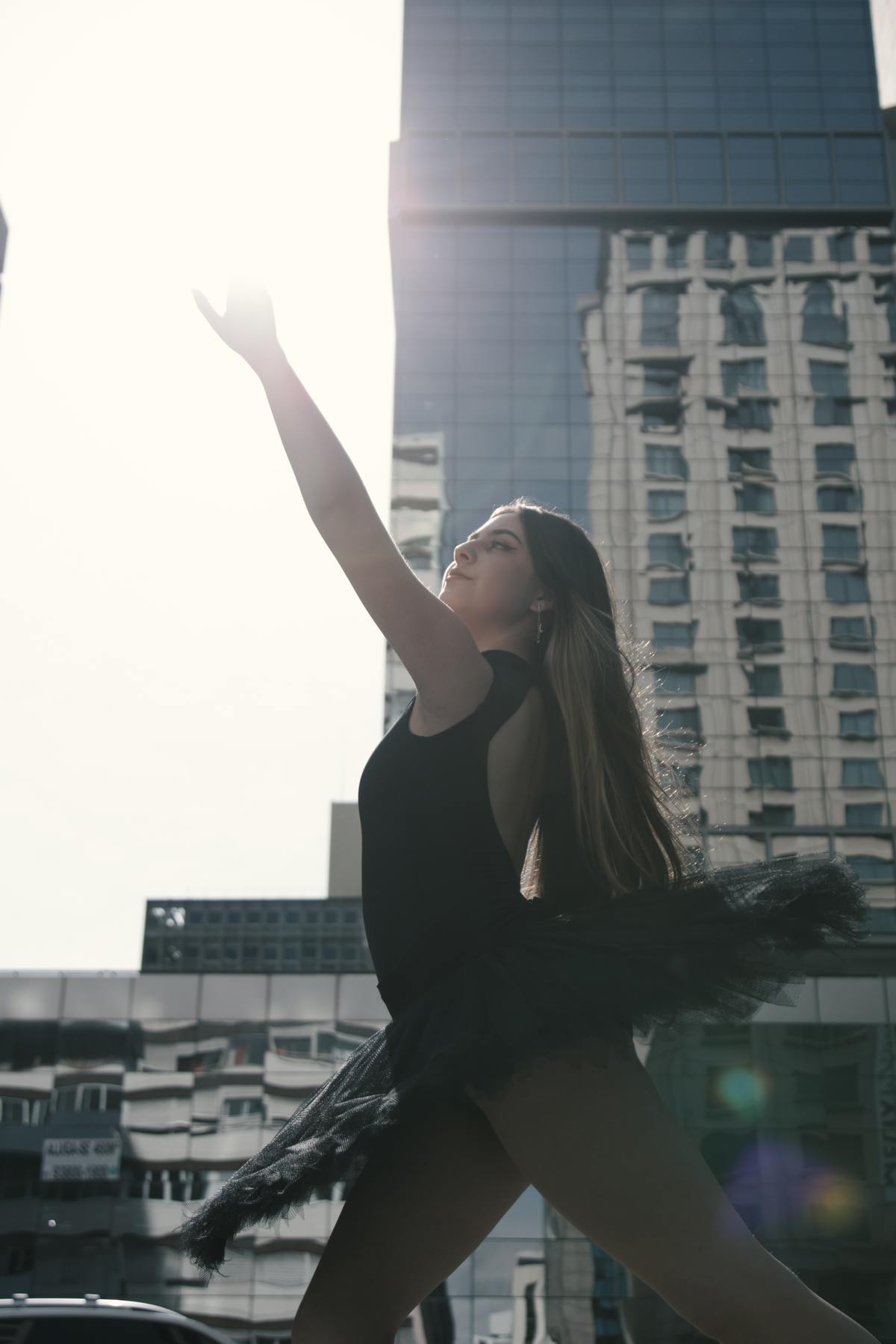 Ballet urbano na avenida Paulista